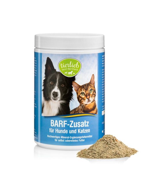 Tierlieb /Sanct Bernhard/ BARF-étrend kompatibilis eledel kiegészítő por kutyáknak és macskáknak 800 g