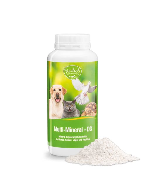 Tierlieb /Sanct Bernhard/ Multi ásványi anyag + D3 vitamin por kutyáknak és macskáknak 200g